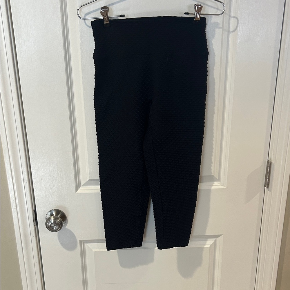 Booty by Brabants Textured Black Leggings